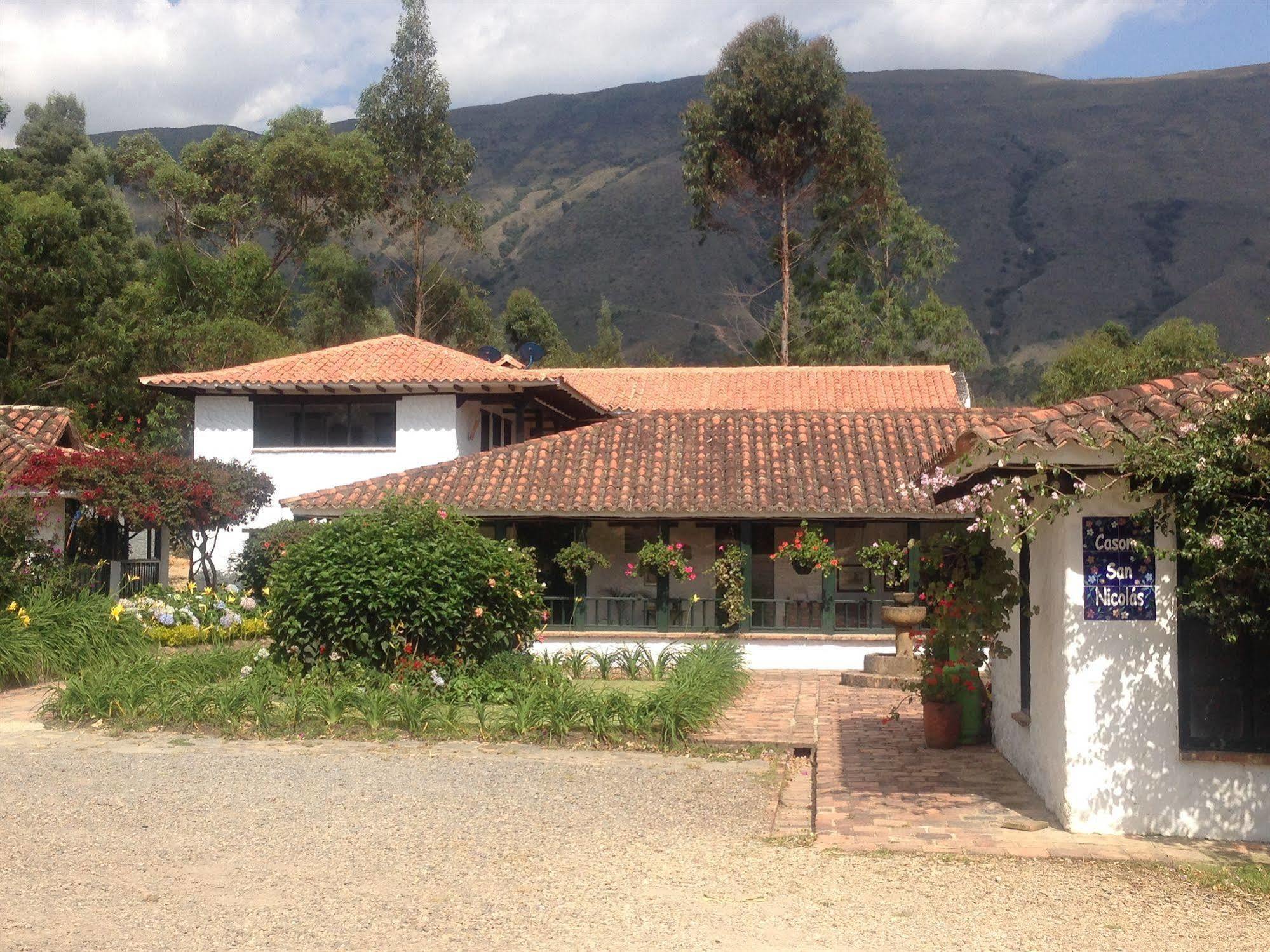 Casa San Nicolas Villa de Leyva Exterior photo